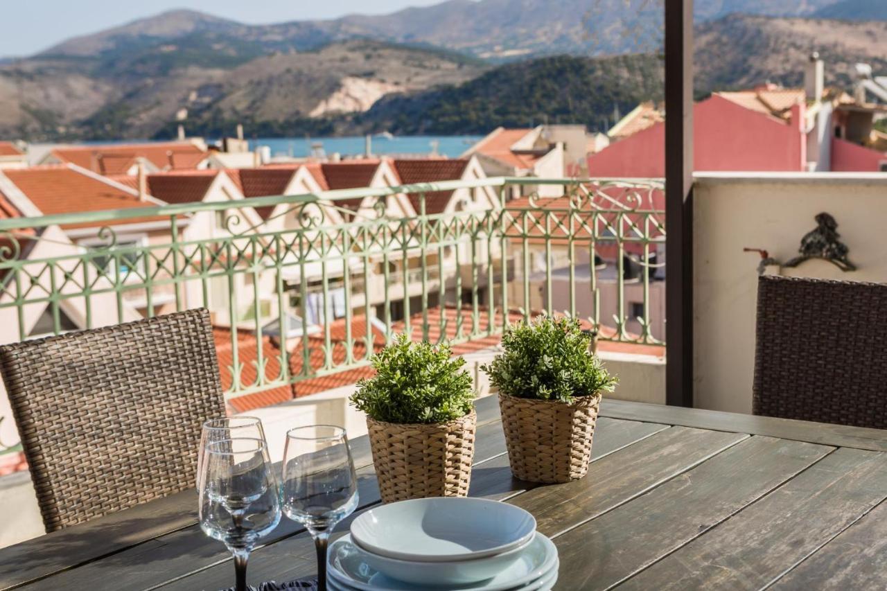 Apartamento Panoramic Luxurious Penthouse Argostoli  Exterior foto