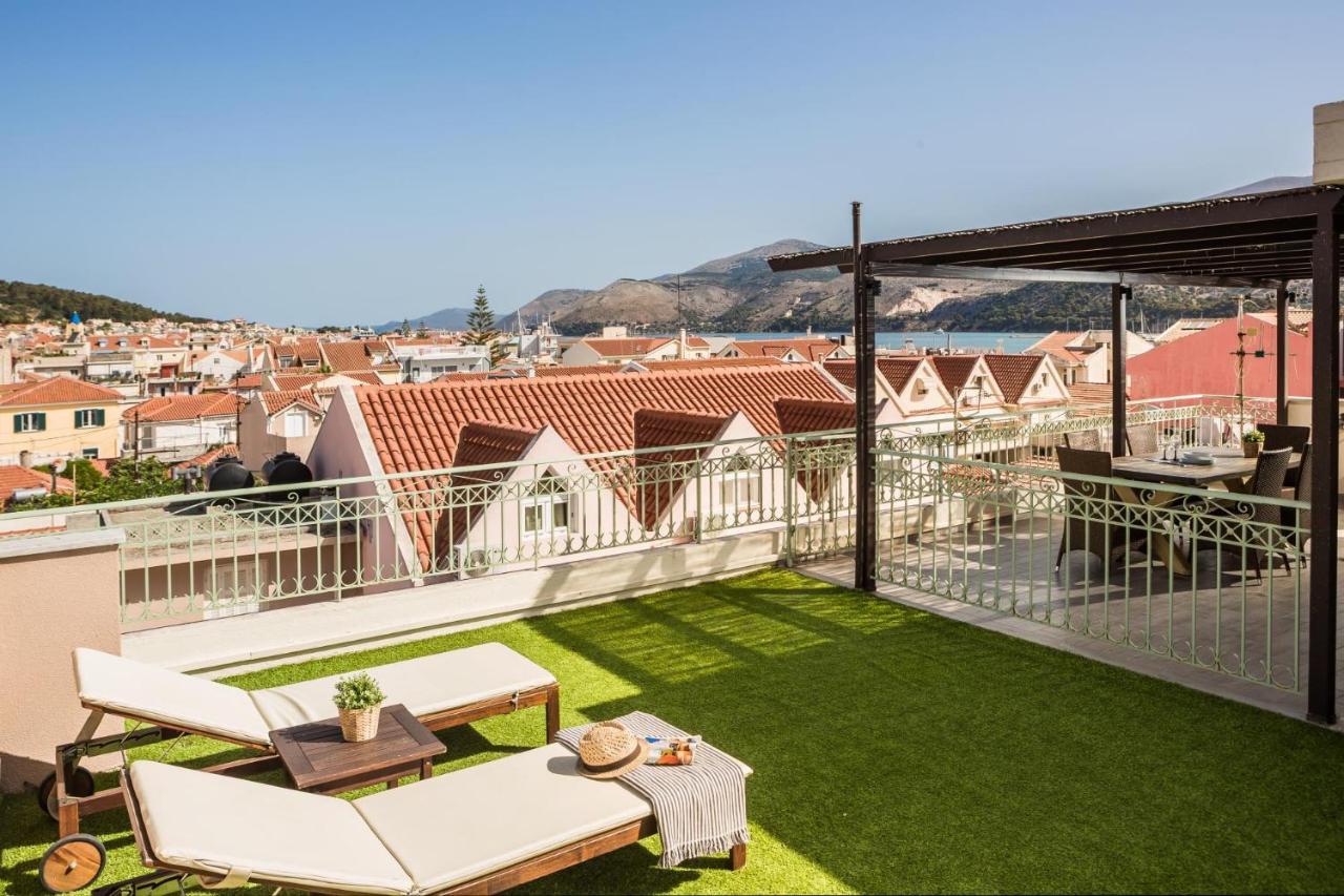 Apartamento Panoramic Luxurious Penthouse Argostoli  Exterior foto